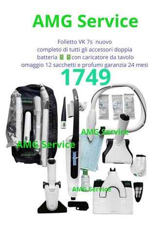 Vorwerk folletto vk7s - folletto, completa