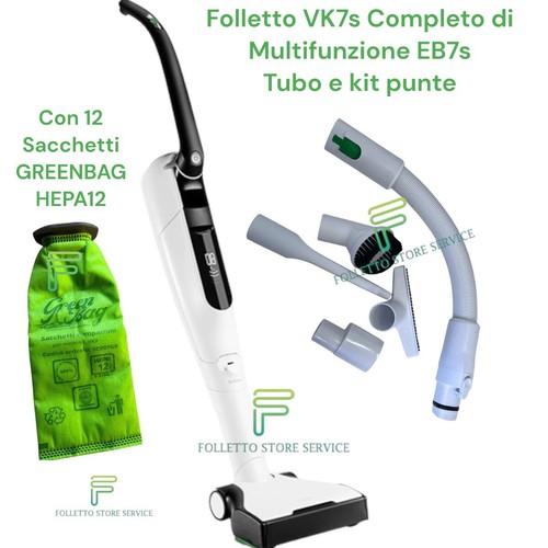 Folletto vk7s vorwerk - vorwerk, senza