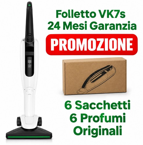 Vorwerk folletto vk7s nuovo - vk7s,
