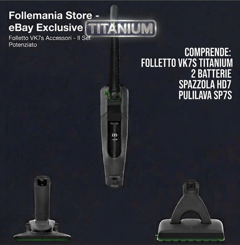 Folletto vk7s titanium - titanium,