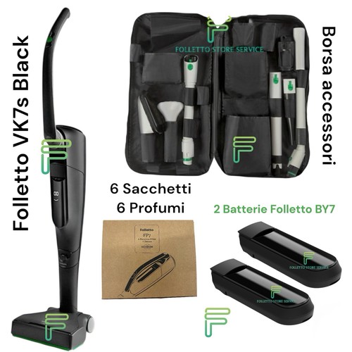 Folletto vk7s nero black - folletto,